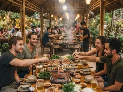Khách ở xa đến Minh Hưng: nên chuẩn bị gì trước khi ghé Làng Nướng Nông Trường?